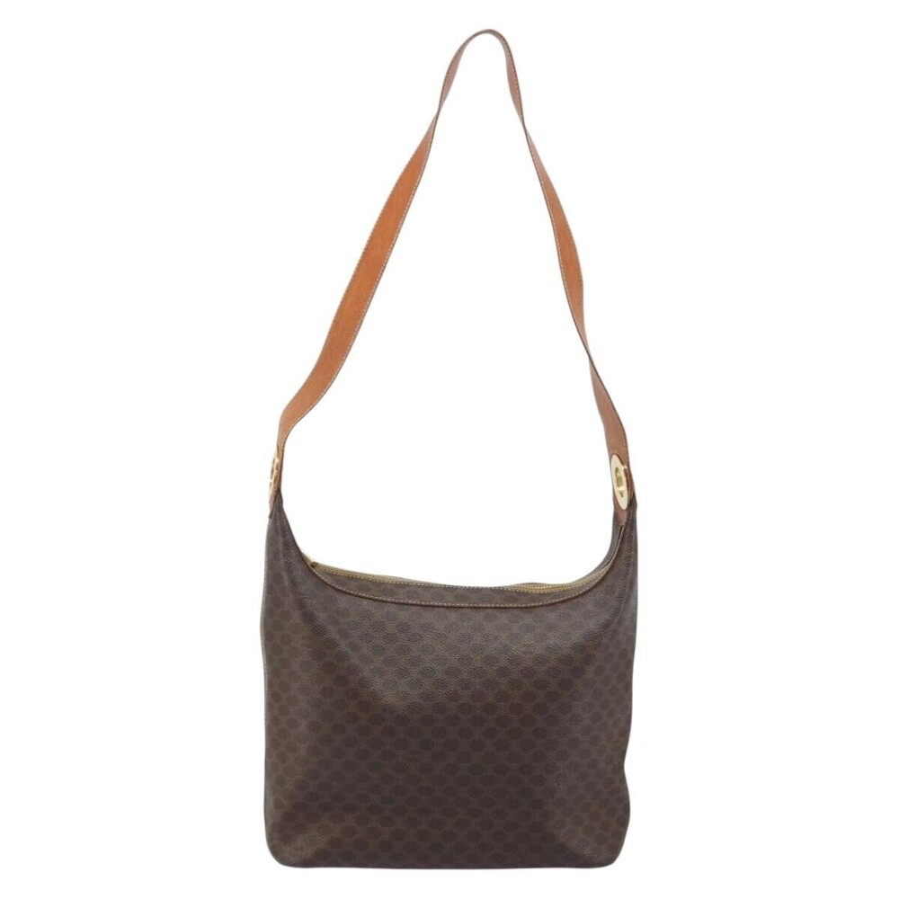 Celine Vintage Macadam Canvas and Leather